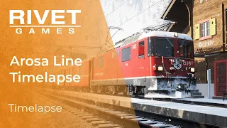 🕰️ Timelapse down the Arosa Line