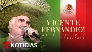 Vicente Fernández: Adiós al rey. Programa especial por la muerte del ídolo de las rancheras