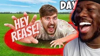 Survive 100 Days In Circle, Win $500,000 MR BEAST!