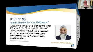 Webinar: Dr Jay Smith - Understanding Islam - the Qur'anic manuscripts