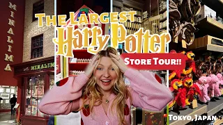 Shopping in the LARGEST HARRY POTTER STORE | Warner Bros Studio Tokyo Japan | FULL TOUR