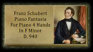 Schubert - Fantasia For Piano 4 hands In F Minor D. 940