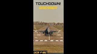 DCS F-16 Landing