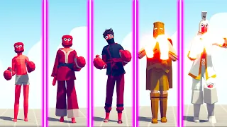 EVOLUTION OF SUPER BOXER - Totally Accurate Battle Simulator TABS