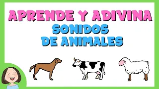 Aprende y Adivina los sonidos de los animales domésticos y salvajes.