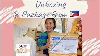 UNBOXING PACKAGE FROM PINAS | OFW TUYO CRAVING | Juvielyn lucero