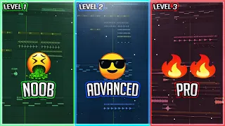 3 levels of Slap House Drop - NOOB vs ADVANCED vs PRO