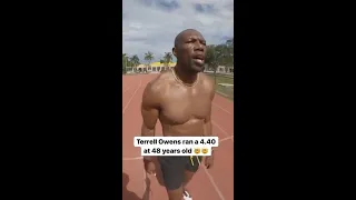 🤯48-Year-Old NFL Player Shocks The World With His 4.40 Yard Dash! #TerrellOwens