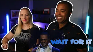 Couple React to Hamilton theatrical performance - Wait for It (Jane and JV BLIND REACTION 🎵)