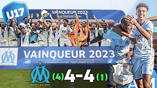 Résumé 𝗙𝗜𝗡𝗔𝗟𝗘 𝗨𝟭𝟳 • Dans un scénario DINGUE, l’OM remporte le titre aux tirs au but ! • HD