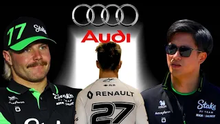 HULK TO AUDI!!! | What does this mean for Zhou and Bottas?