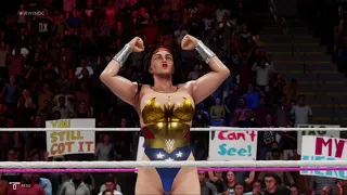 (REQUEST) HARLEY QUINN VS THE REAL WONDER WOMAN ( iron man submission match)