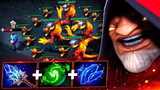 НОВЫЙ ВАРЛОК через БЕСОВЩИНУ - New Warlock Patch 7.34b Dota 2