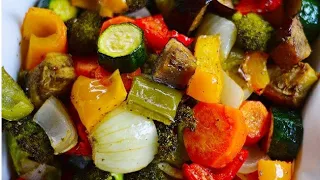 Easy oven roasted vegetables recipe