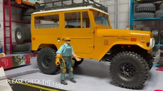 1/10 Scale FMS FJ40 Toyota Land Cruiser ll Unboxing & Setting Tips