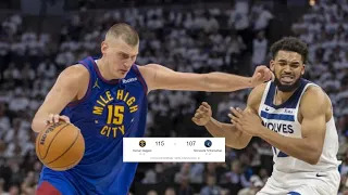 NBA 2024 Playoffs: The Nuggets Are Back! Anthony Edwards Need Help!