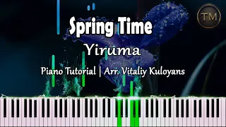 Spring Time - Yiruma | Vitaliy Kuloyans (Piano Tutorial)