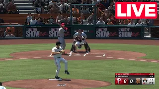 🔴LIVE NOW! San Francisco Giants vs Philadelphia Phillies - May 27, 2024 MLB Full Game - MLB 24