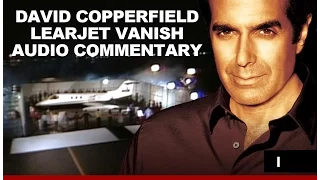 Learjet Plane Vanish With Commentary by David Copperfield- Airplane Disappears