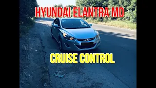 Включение круиз-контроля на Hyundai Elantra MD 1.8