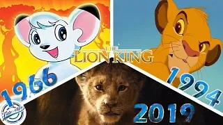 The Lion King (1966 vs 1994 vs 2019) ﻿ Comparison SHOT BY SHOT