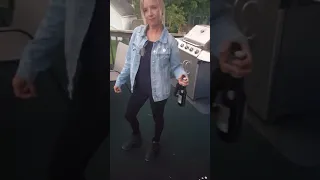 Beer bottle open with a kick