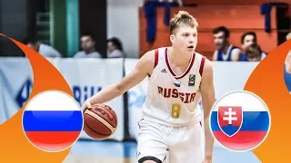Russia v Slovakia - Full Game - FIBA U16 European Championship Division B 2018