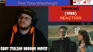 Demons (1985) First Time Watching!! (Reaction/Review) (Horror)