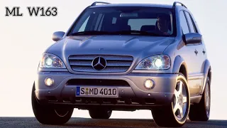 როგორი მანქანაა პირველი თაობის Mercedes-Benz ML W163 - დადებითი და უარყოფითი მხარეები.!