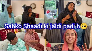 Ammi ko Shaadi ki Jaldi h🥺|Abhi se planning krna Chahti hai|Saba Ibrahim