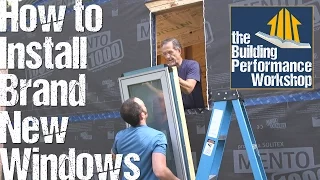 How to Install Windows in New Home Construction (High Performance)