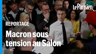 Huées, heurts et « colère » : retour sur la journée sous tension de Macron au Salon