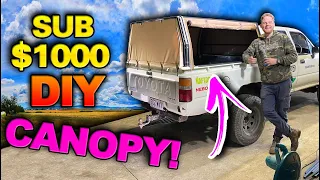 CHEAP $1000 Canopy & $200 Drawers Built in Shauno’s shed! This will make you want to modify your 4WD