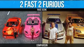 Grand Theft Auto 5 - 2 Fast 2 Furious Race Scene - Comparison