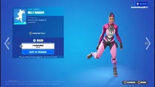 Fortnite November 9th Item Shop Billy Bounce Emote