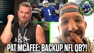 Pat McAfee & Dallas Clark Talk Pat Being The Colts Backup QB