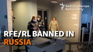 Russia Declares RFE/RL 'Undesirable Organization,' Effectively Banning It In Russia