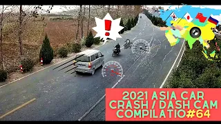 【Car accident】China car accident 2021/Driving recorder/Car Crash Compilation#64