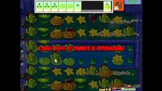 Plants vs. Zombies Level 4-10 (Zombie Yeti)