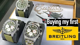 Buying my first luxury Breitling watch - Dubai Mall VLOG