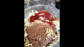 4 Ingredient Meatloaf Crew Served