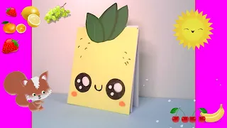 DIY kawaii da fare in carta Lavoretti fai-da-te idee carine per gli origami Quaderni e scatole