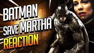 Batman Saves Martha | Fight Scene Reaction