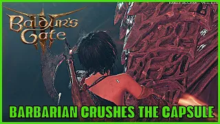 Baldur's Gate 3 Gameplay - Barbarian crashes the  Pod [Patch 7]