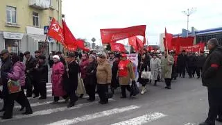 Красный марш в Белгороде