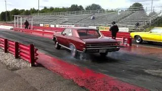 2011 Pure Stock Muscle Car Drag Race - L66 Chevelle