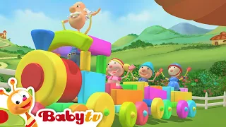 A Fun Train Ride! 🚂 Magical Playground 🌟 Building Blocks  @BabyTV