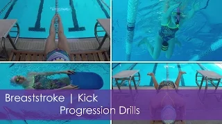 How To Fix a Wonky Breaststroke Kick! | Progression Drills