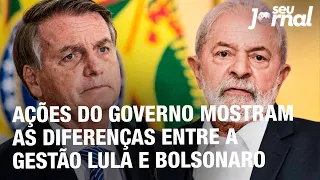 Ações do governo mostram as diferenças entre a gestão Lula e Bolsonaro