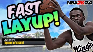 This Layup is TOO QUICK! Best Layup Packages NBA 2K24!